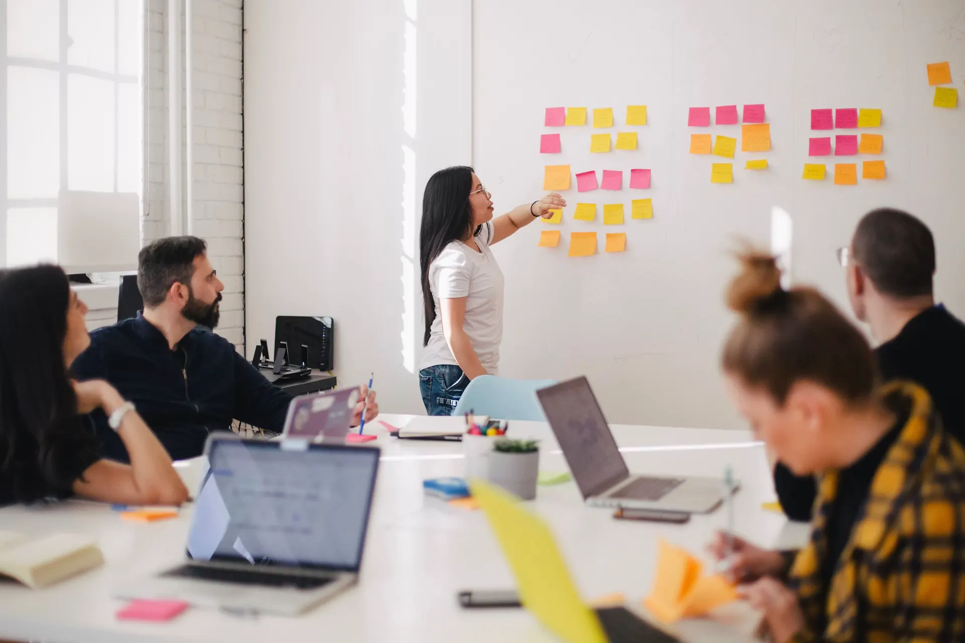 Reunião de consultoria em tecnologia